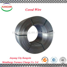SiCa / calcium silicon cored wire, Solid cored solder wire for steel making supplier